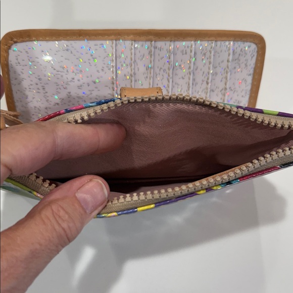 Consuela Multicolor Bird Design Wallet - Picture 5 of 7